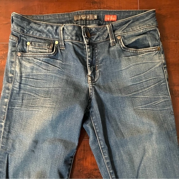 ANTHROPOLOGIE Level 99 Lily Skinny Straight Denim Jeans Size 28 - Picture 4 of 11